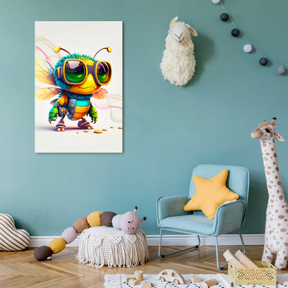 BUZZ BUDDY Κατακόρυφος Πίνακας σε Καμβά