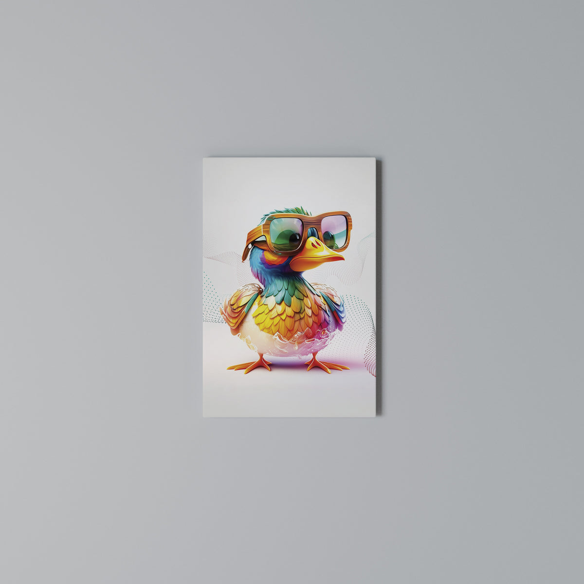 QUACKY FUN Vertical Canvas Print