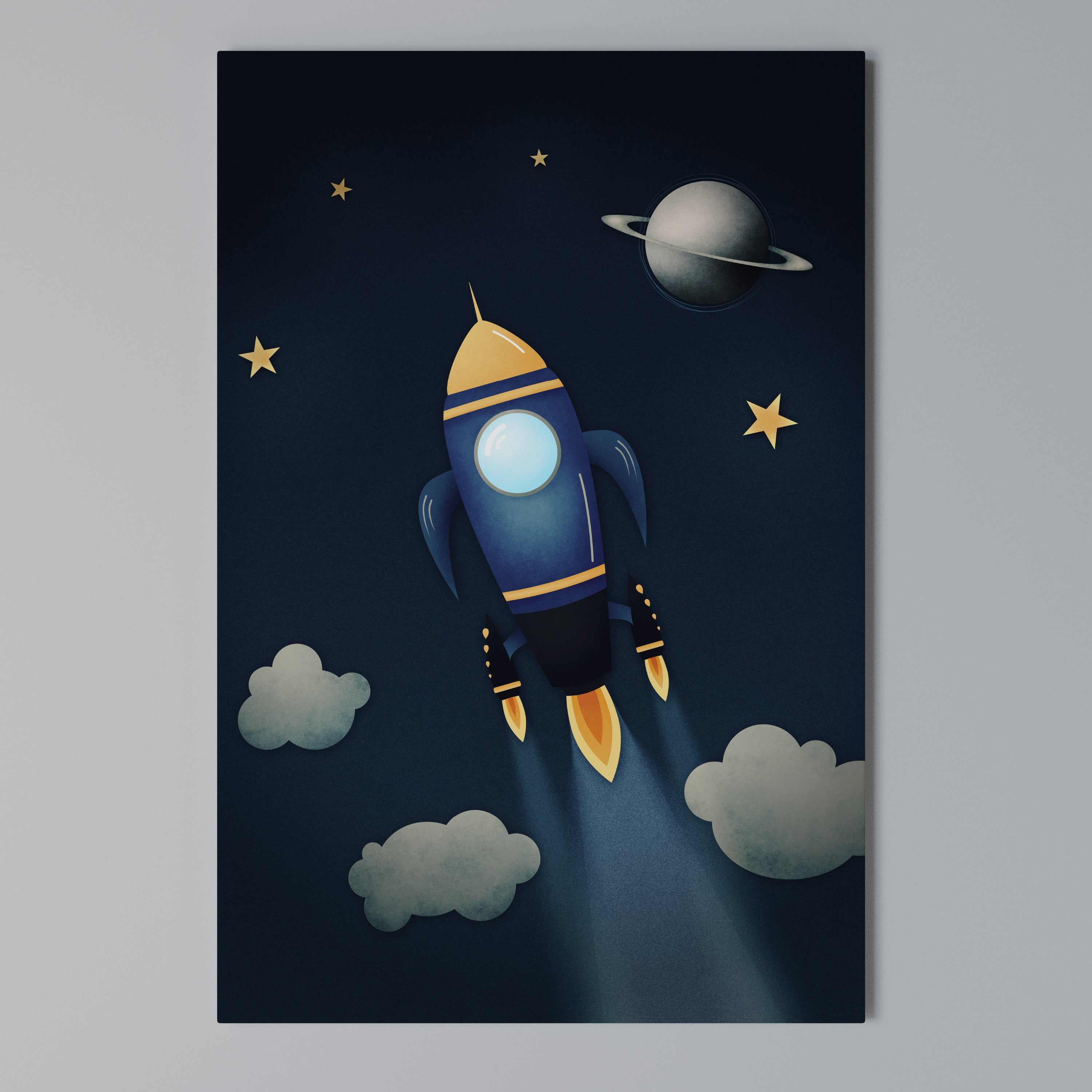 STELLAR SWING Vertical Canvas Print