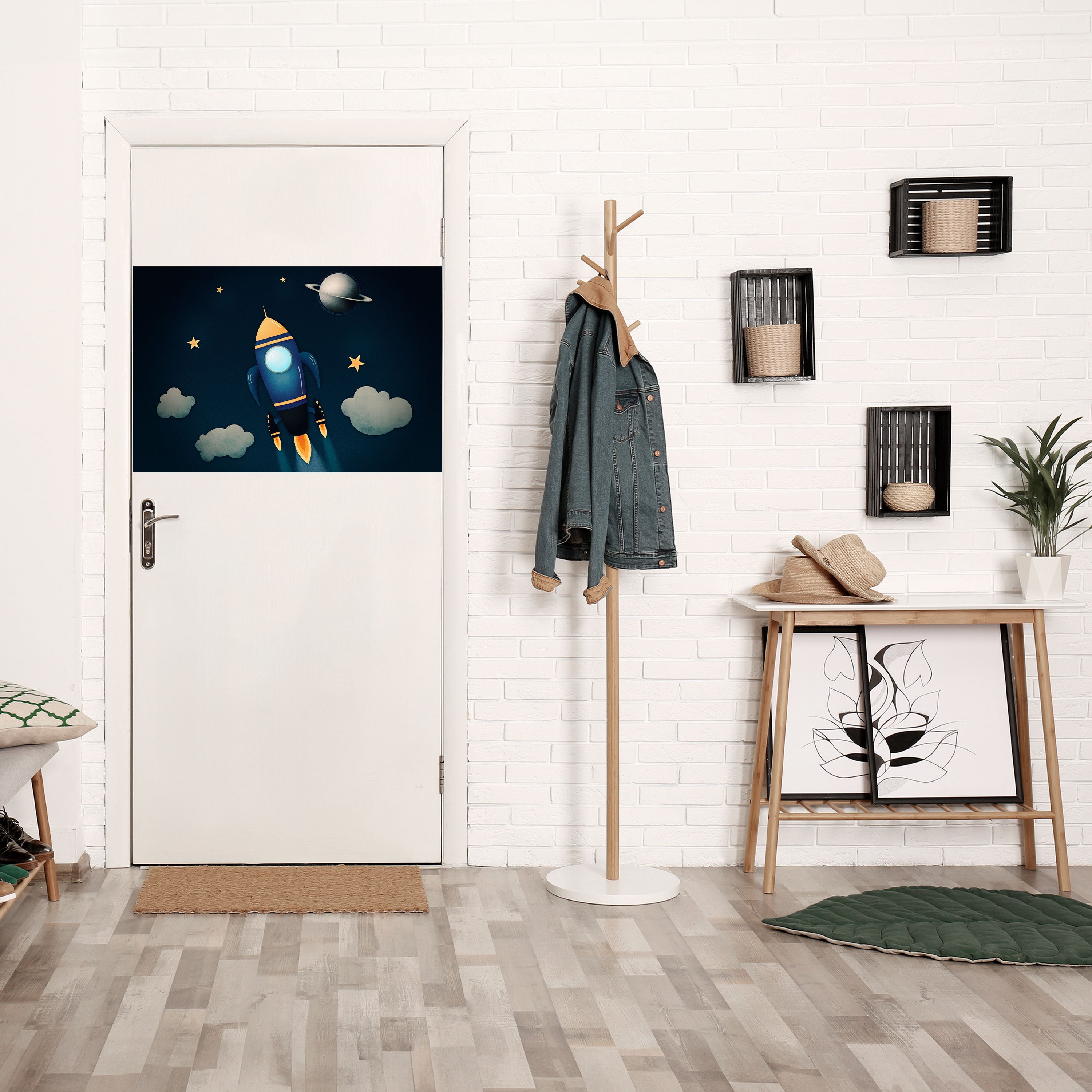STELLAR SWING Peel and Stick Horizontal Poster