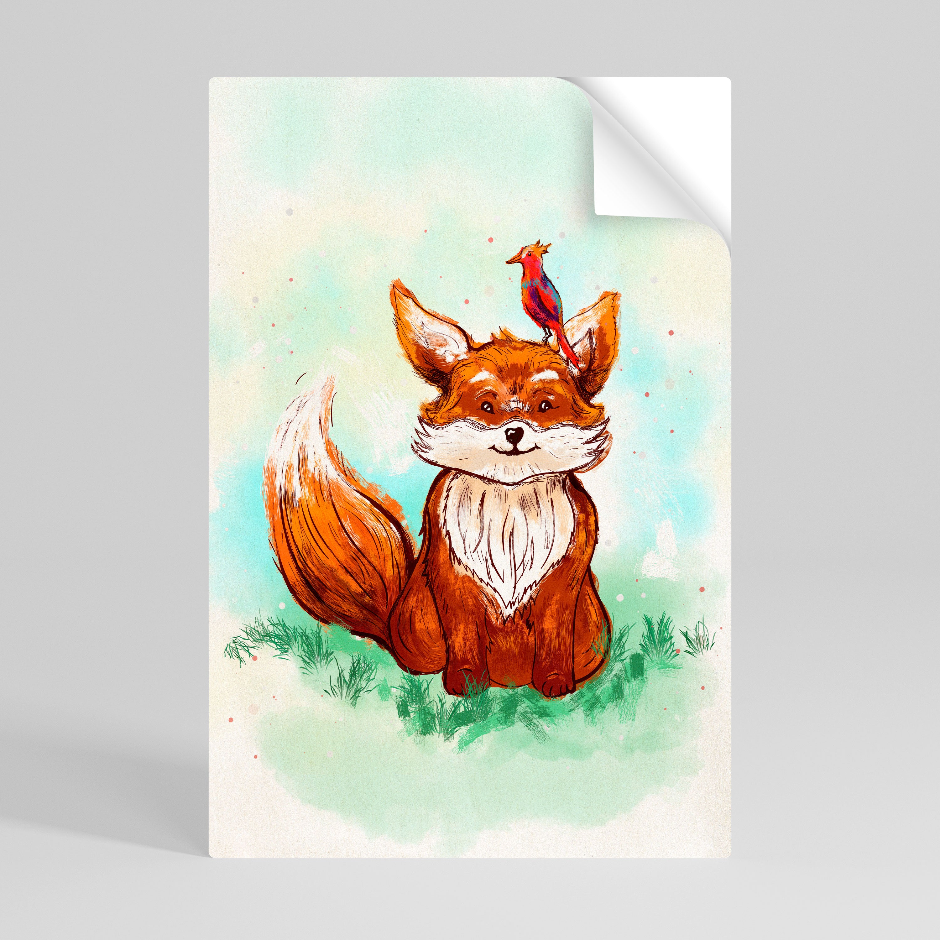 Αφίσα FOX FRIENDS Peel and Stick Κάθετης Αφίσας