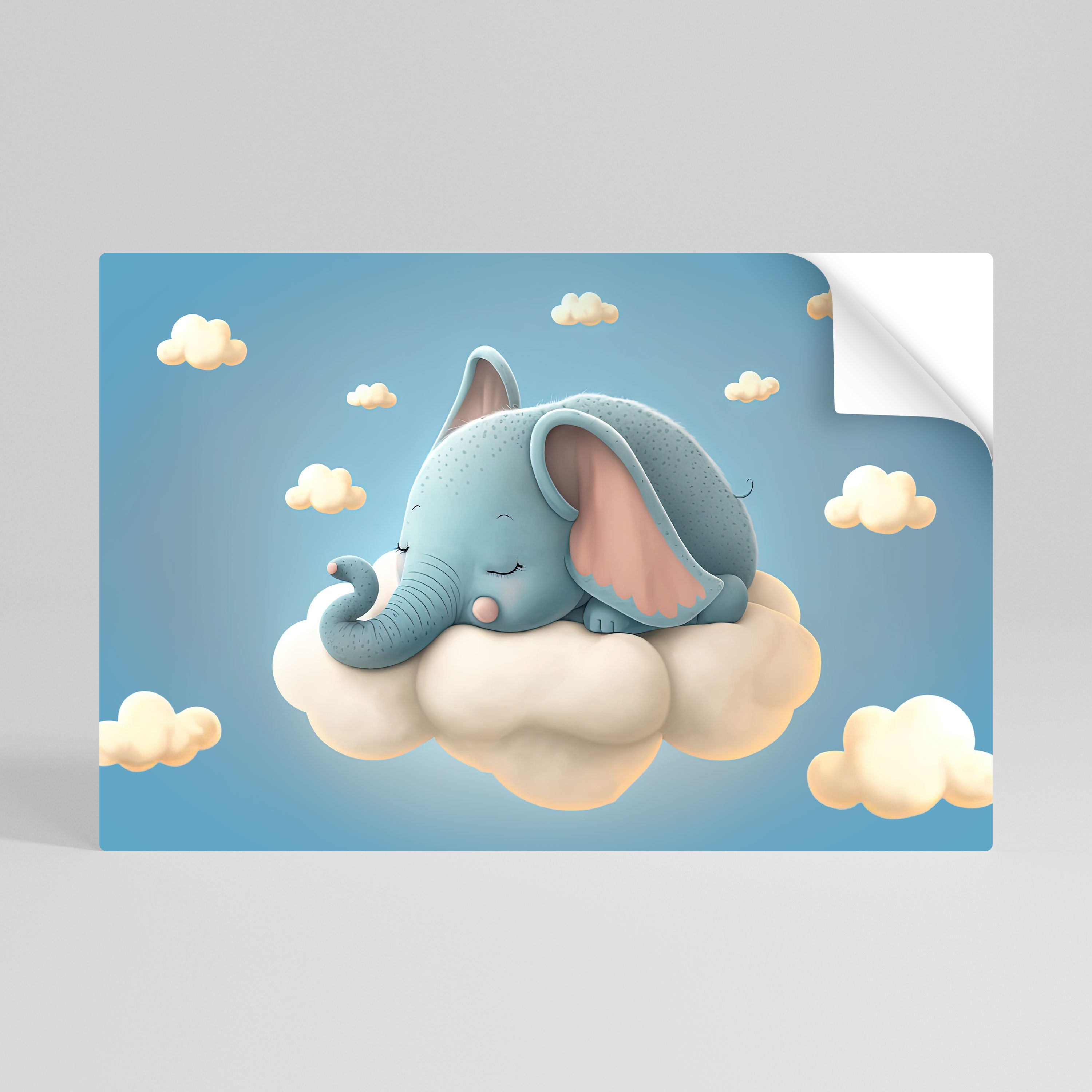 ELEPHANT DREAMS Αυτοκόλλητη Αφίσα οριζόντια