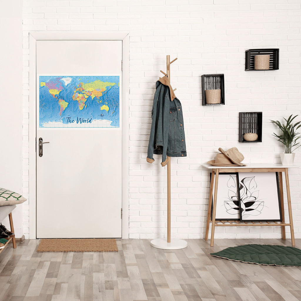 TERRAIN OF DISCOVERY [EN] Peel and Stick Horizontal Poster