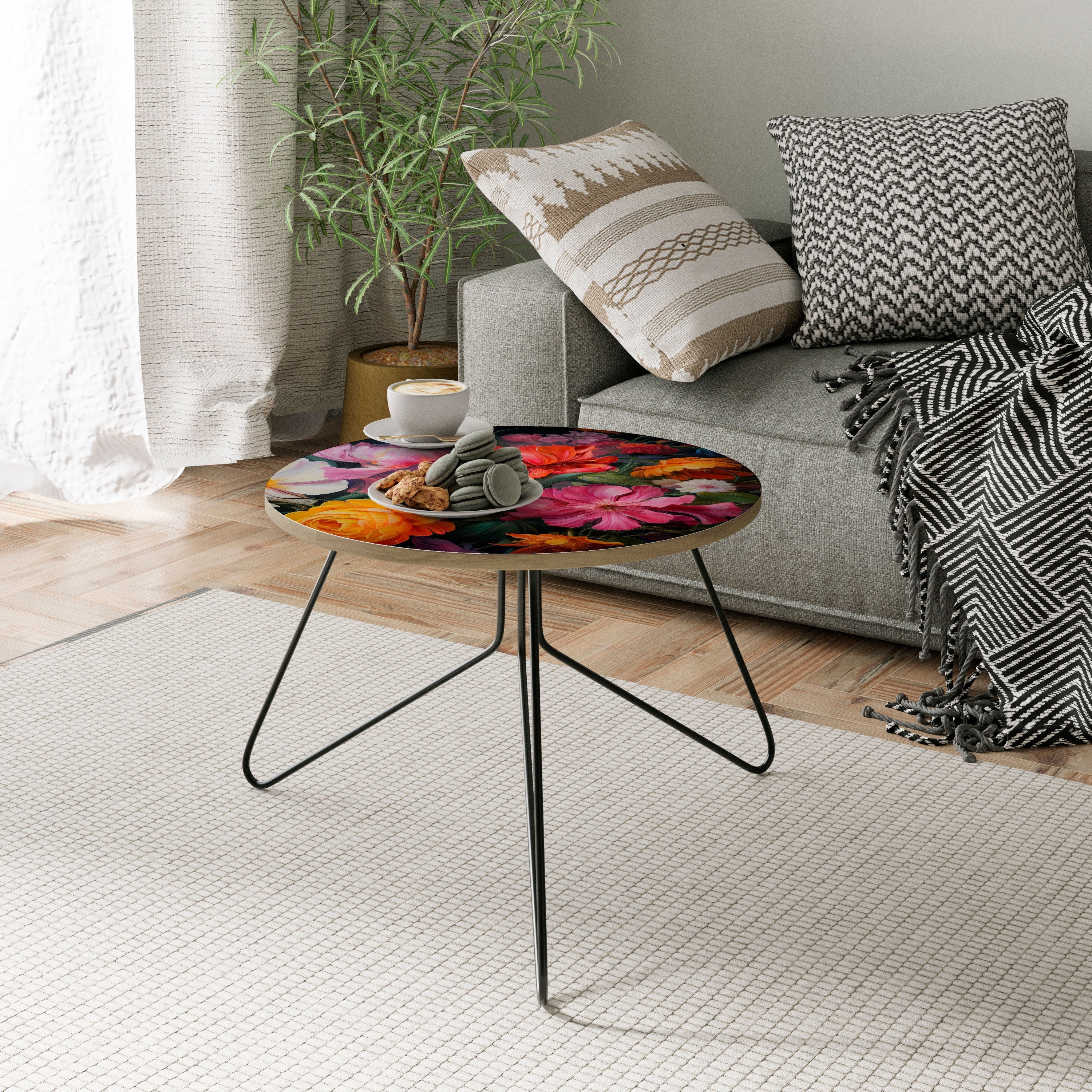 EPHEMERAL BOUQUET Coffee Table 60