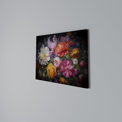 EPHEMERAL BOUQUET Horizontal Canvas Print
