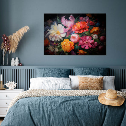 EPHEMERAL BOUQUET Horizontal Canvas Print