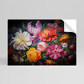 EPHEMERAL BOUQUET Αυτοκόλλητη Αφίσα οριζόντια