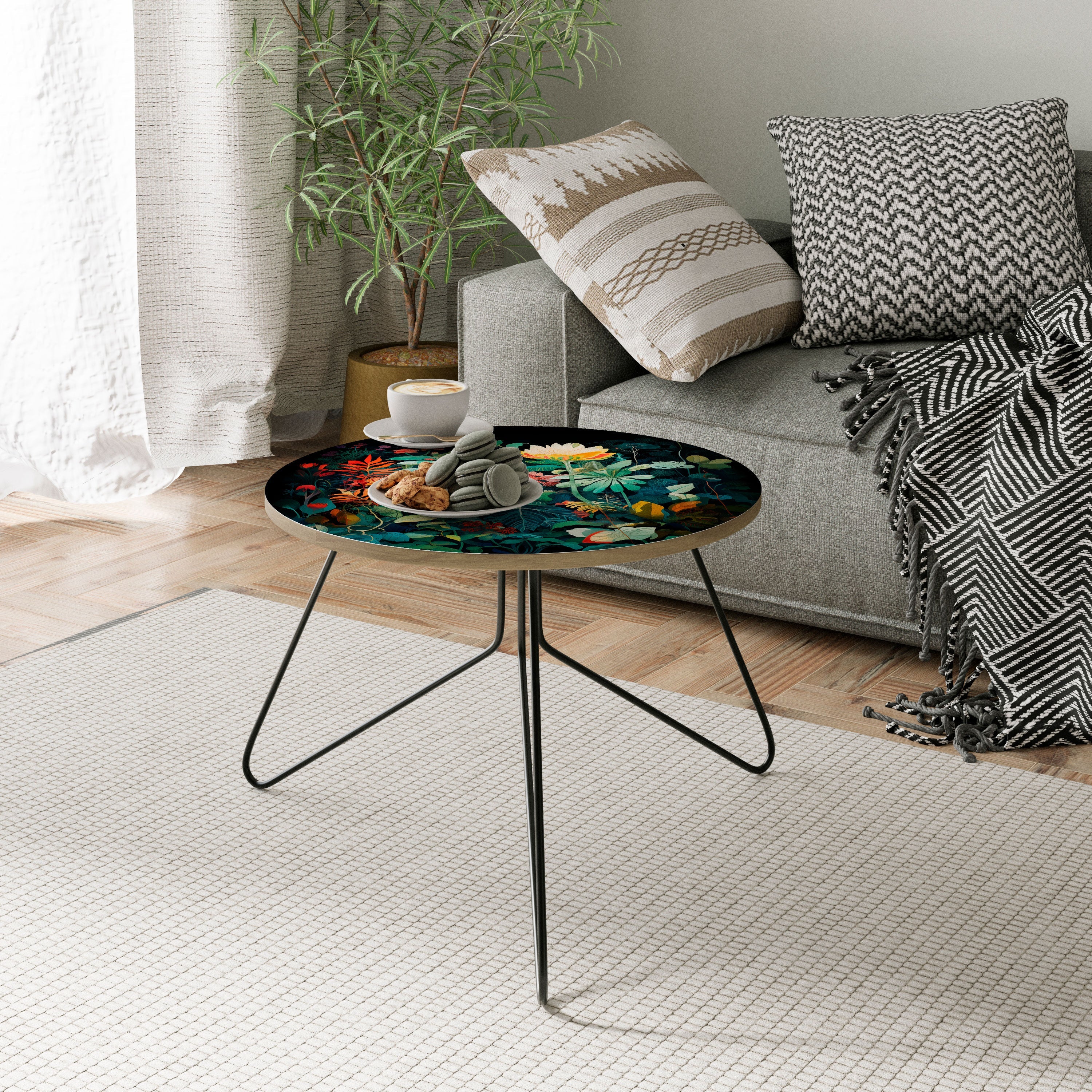 EVENING FLOWERS Coffee Table 60