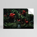 CRIMSON FERNS Αυτοκόλλητη Αφίσα οριζόντια