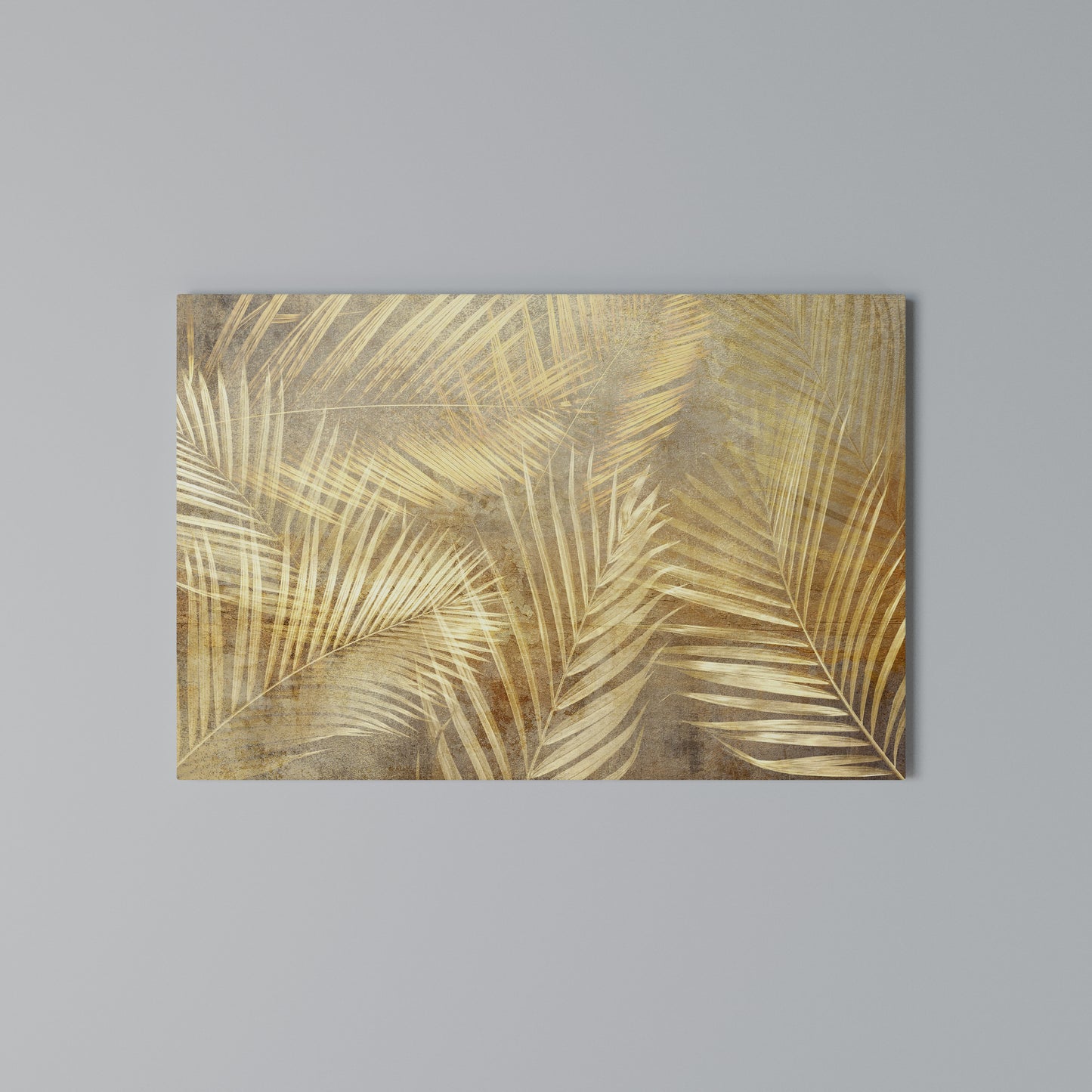 GOLDEN PALM DREAMSCAPE Horizontal Canvas Print