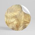 GOLDEN PALM DREAMSCAPE Peel and Stick Round Sticker