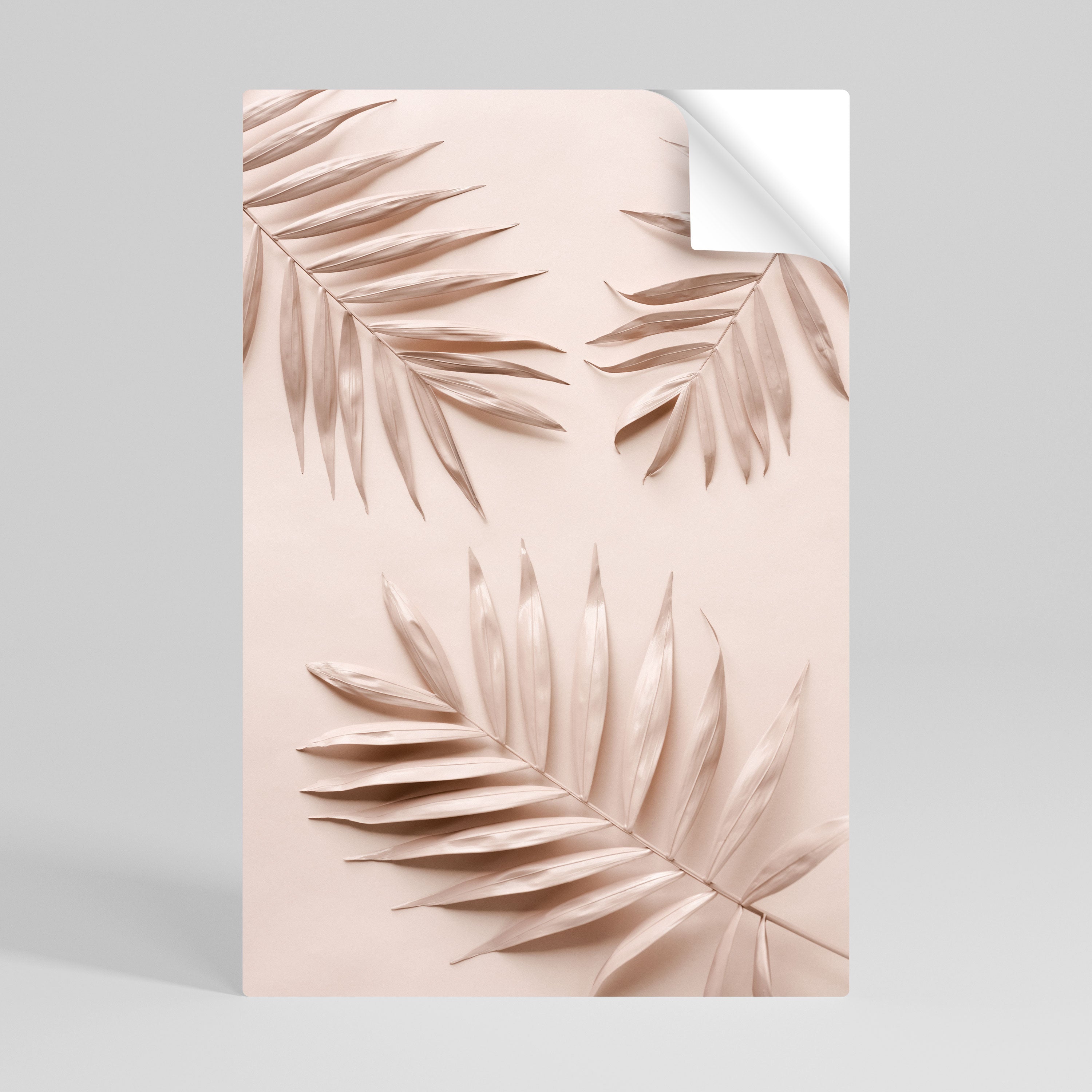 Αφίσα με κάθετη κόλλα Pink Palm Dreams