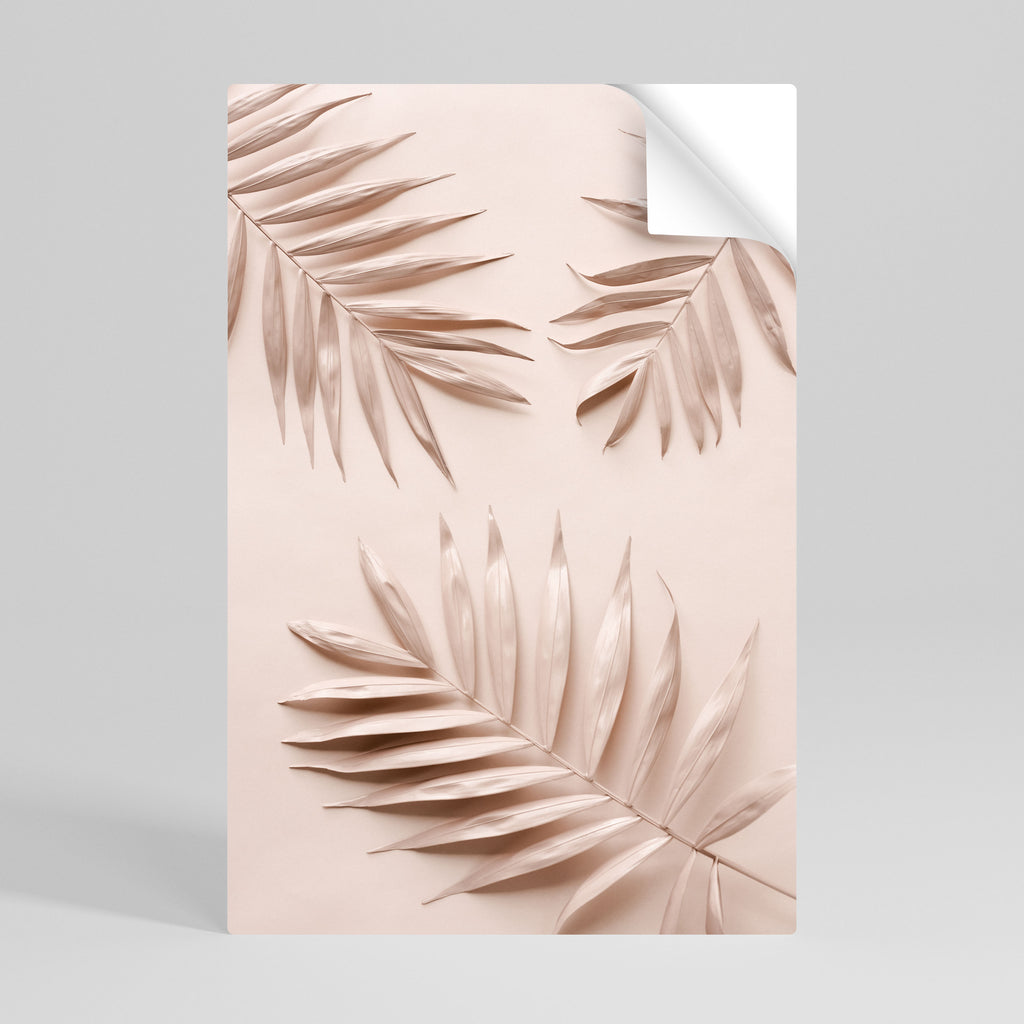 Αφίσα με κάθετη κόλλα Pink Palm Dreams