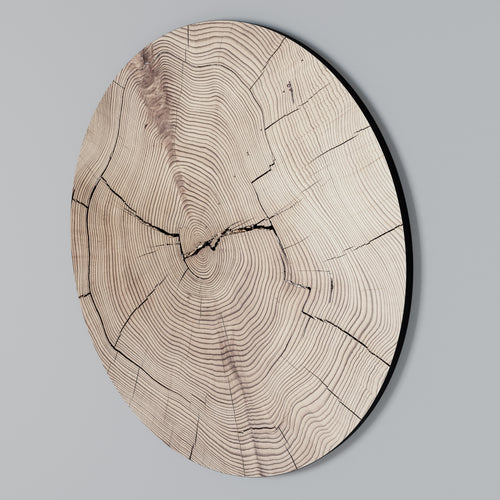 TIMEWORN RHYTHM Round Wall Art