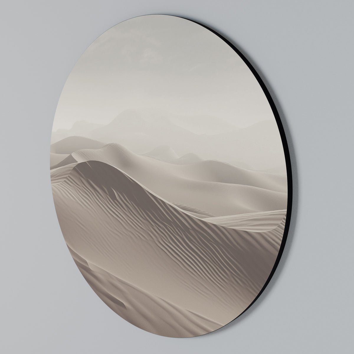 ECHOES OF DUNES Στρογγυλός πίνακας ζωγραφικής
