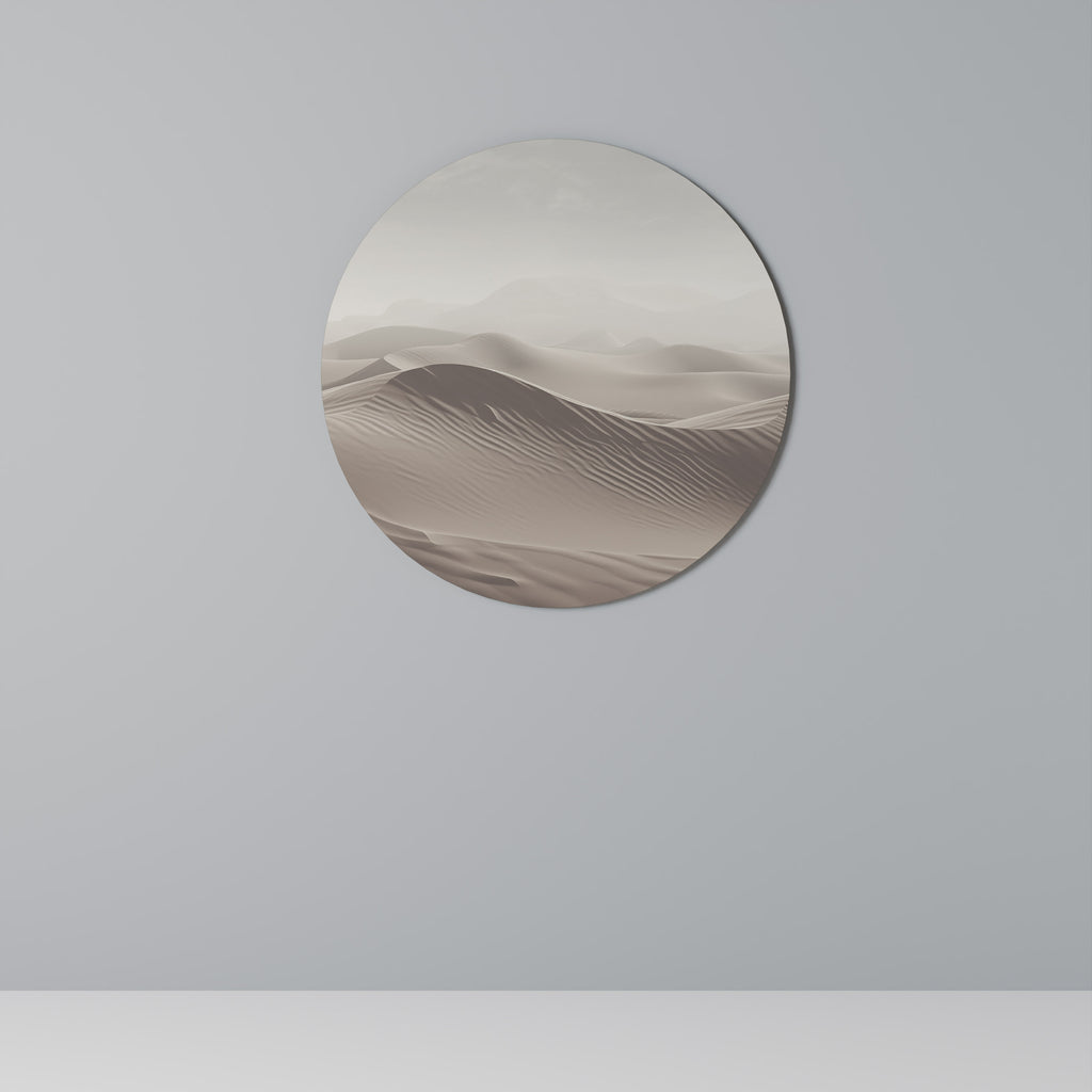 Στρογγυλή Τέχνη Τοίχου ECHOES OF DUNES