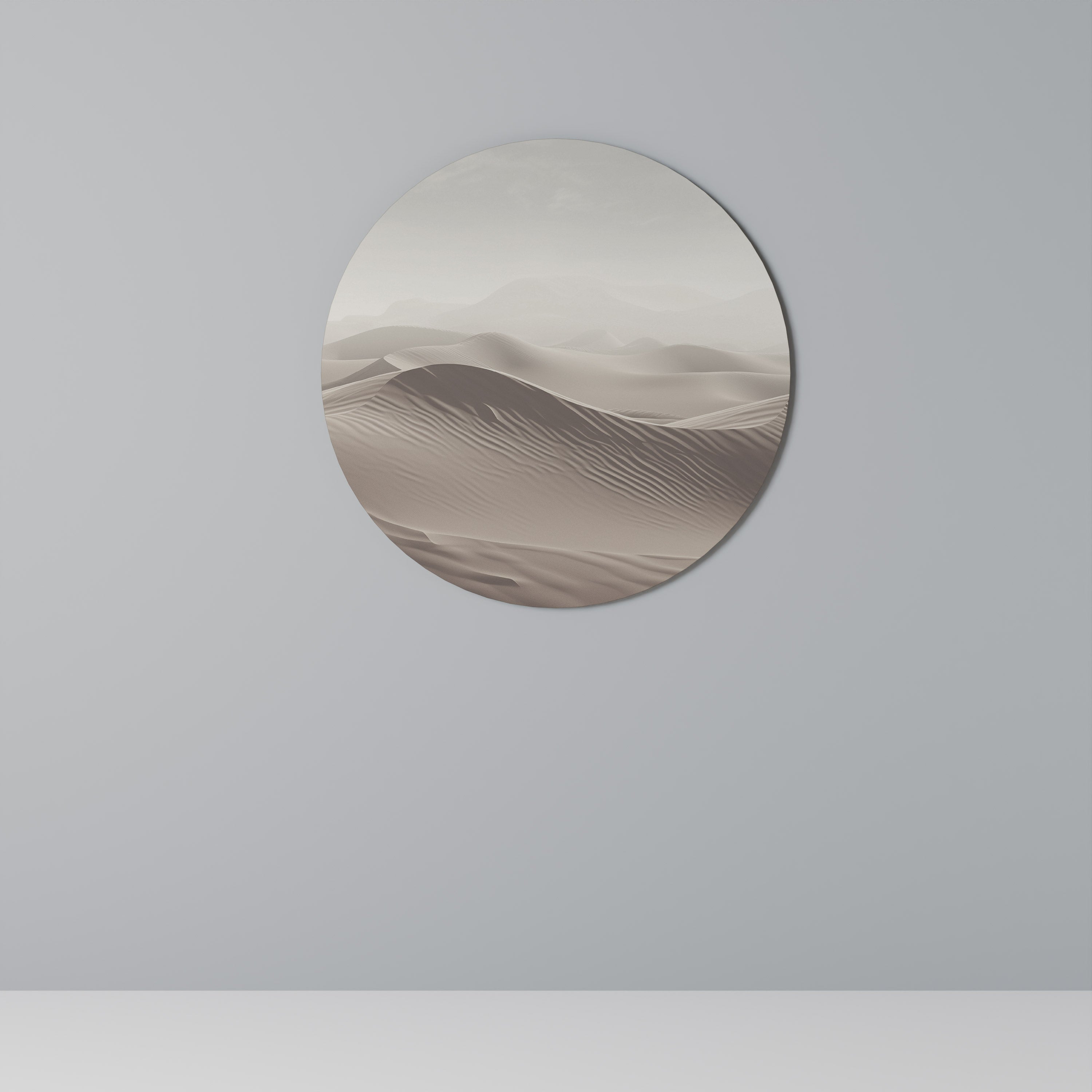 Στρογγυλή Τέχνη Τοίχου ECHOES OF DUNES