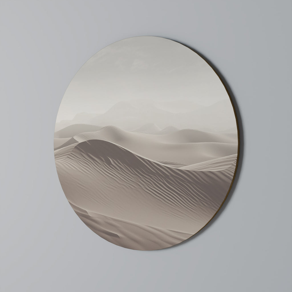 Στρογγυλή Τέχνη Τοίχου ECHOES OF DUNES