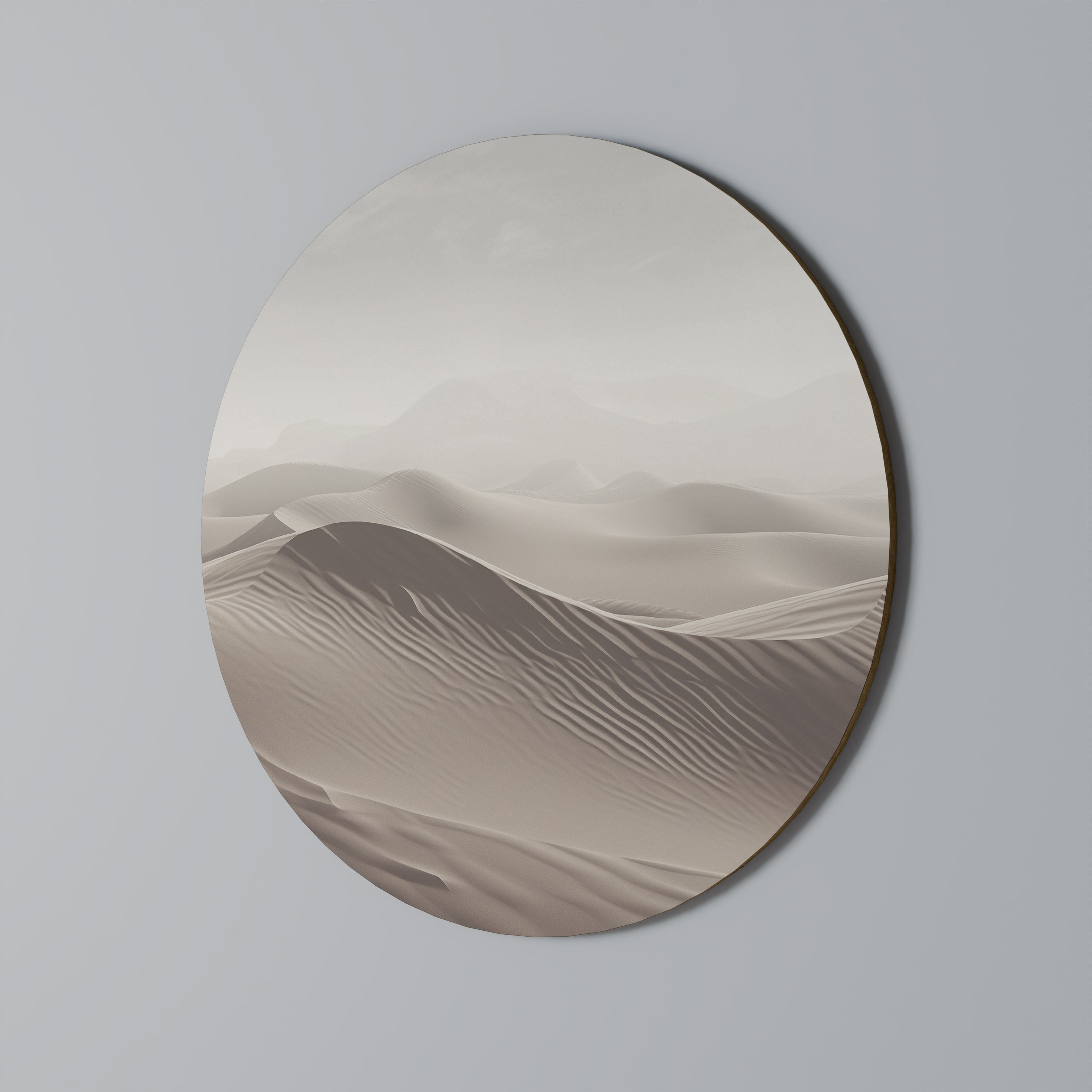 Στρογγυλή Τέχνη Τοίχου ECHOES OF DUNES