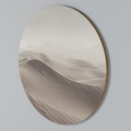 ECHOES OF DUNES Στρογγυλός πίνακας ζωγραφικής