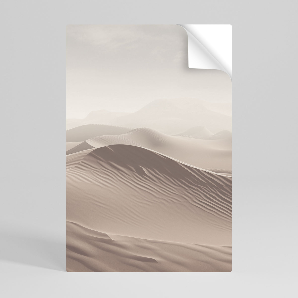 ECHOES OF DUNES Αυτοκόλλητη Αφίσα κάθετη