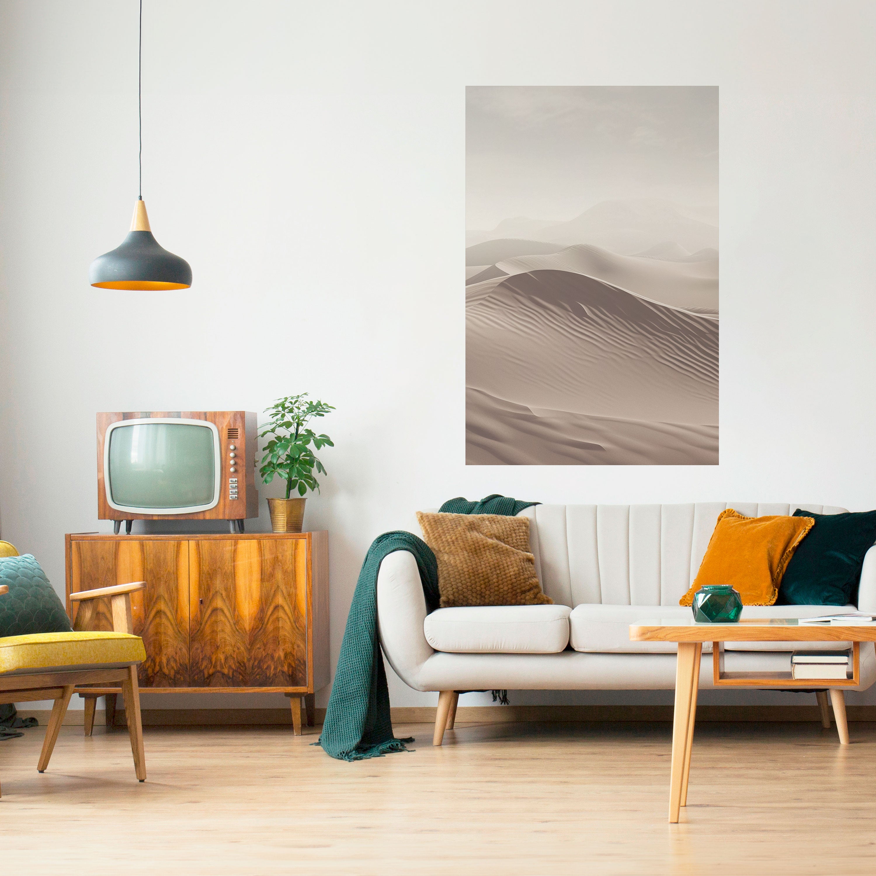 ECHOES OF DUNES Ξεκολλήστε και κολλήστε κάθετη αφίσα