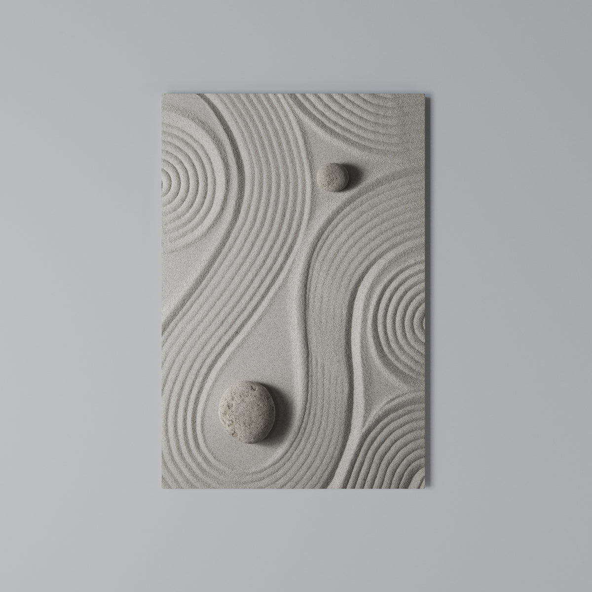 SANDSWIRL SERENITY Κατακόρυφος Πίνακας σε Καμβά