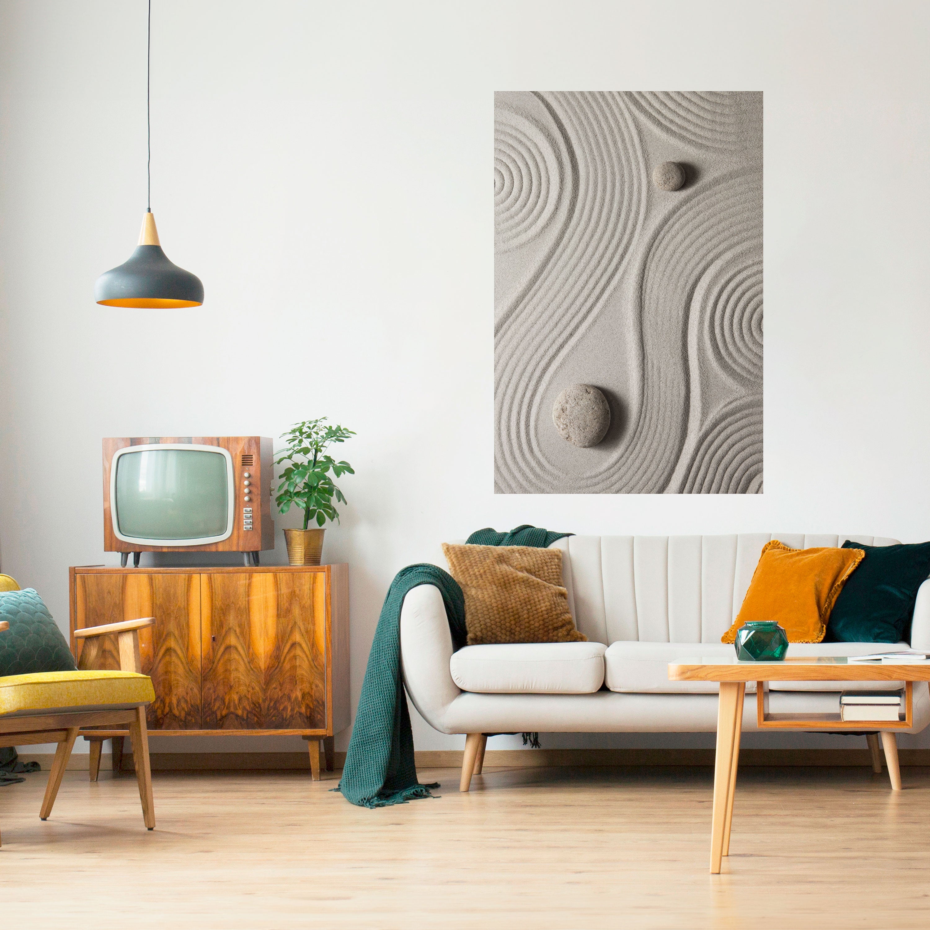 SANDSWIRL SERENITY Αφίσα με κόλλα και κολλήματα