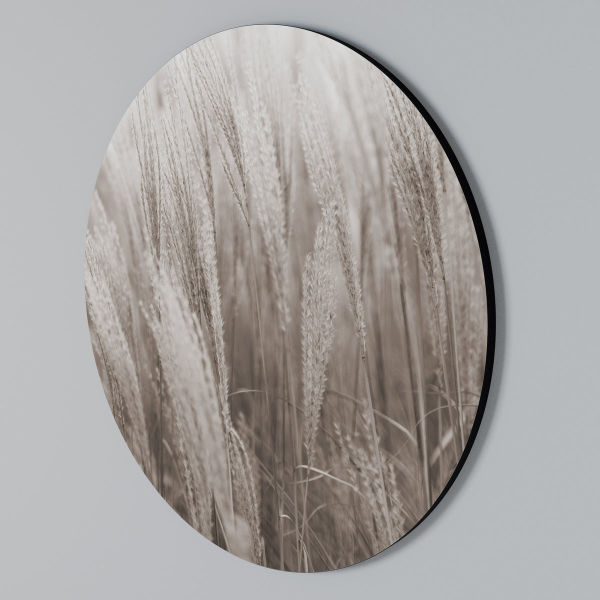 WHISPERS OF GRASS Στρογγυλός πίνακας ζωγραφικής