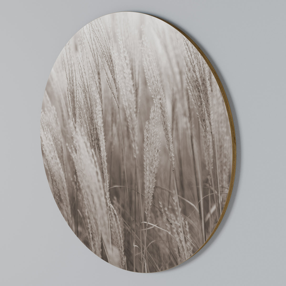 WHISPERS OF GRASS Στρογγυλός πίνακας ζωγραφικής