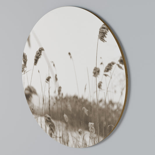 TIMELESS TUSSOCKS Στρογγυλός πίνακας ζωγραφικής