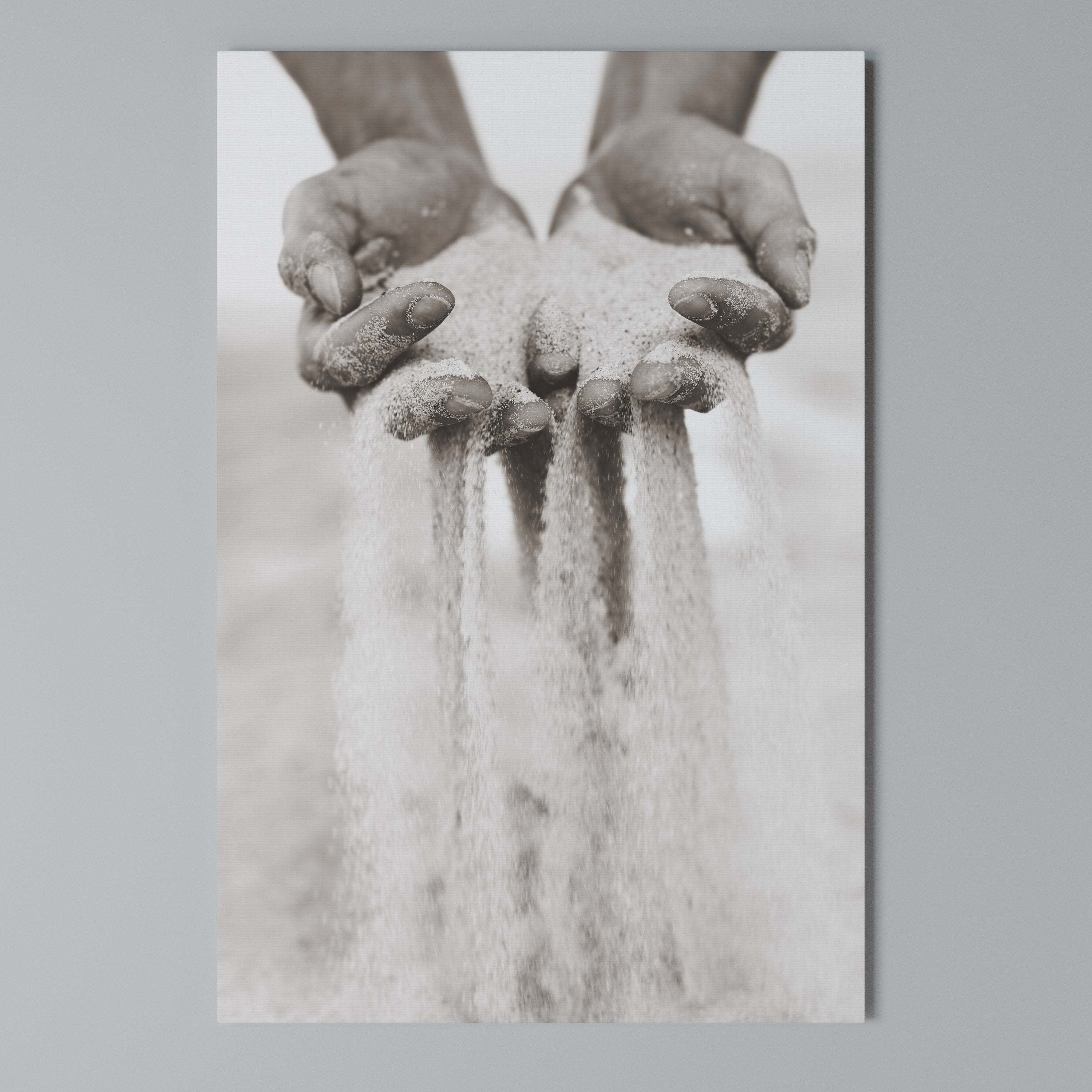 HANDS OF FATE Vertical Canvas Print