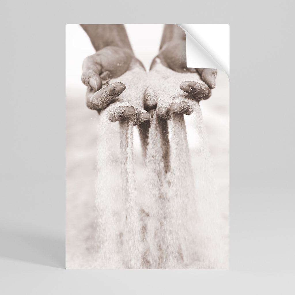 HANDS OF FATE Peel and Stick Vertical Poster