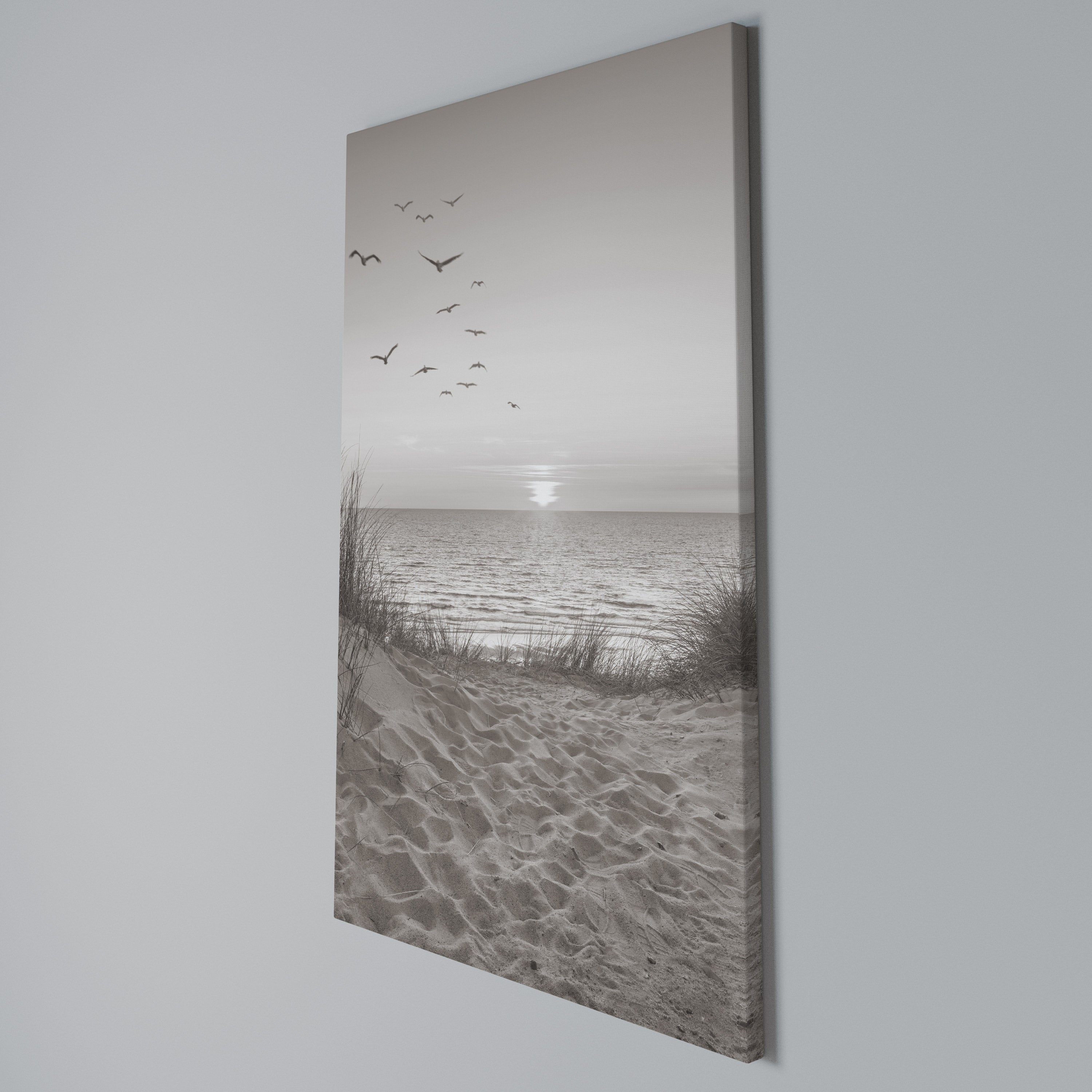 TIMELESS SEASCAPE Κατακόρυφος Πίνακας σε Καμβά