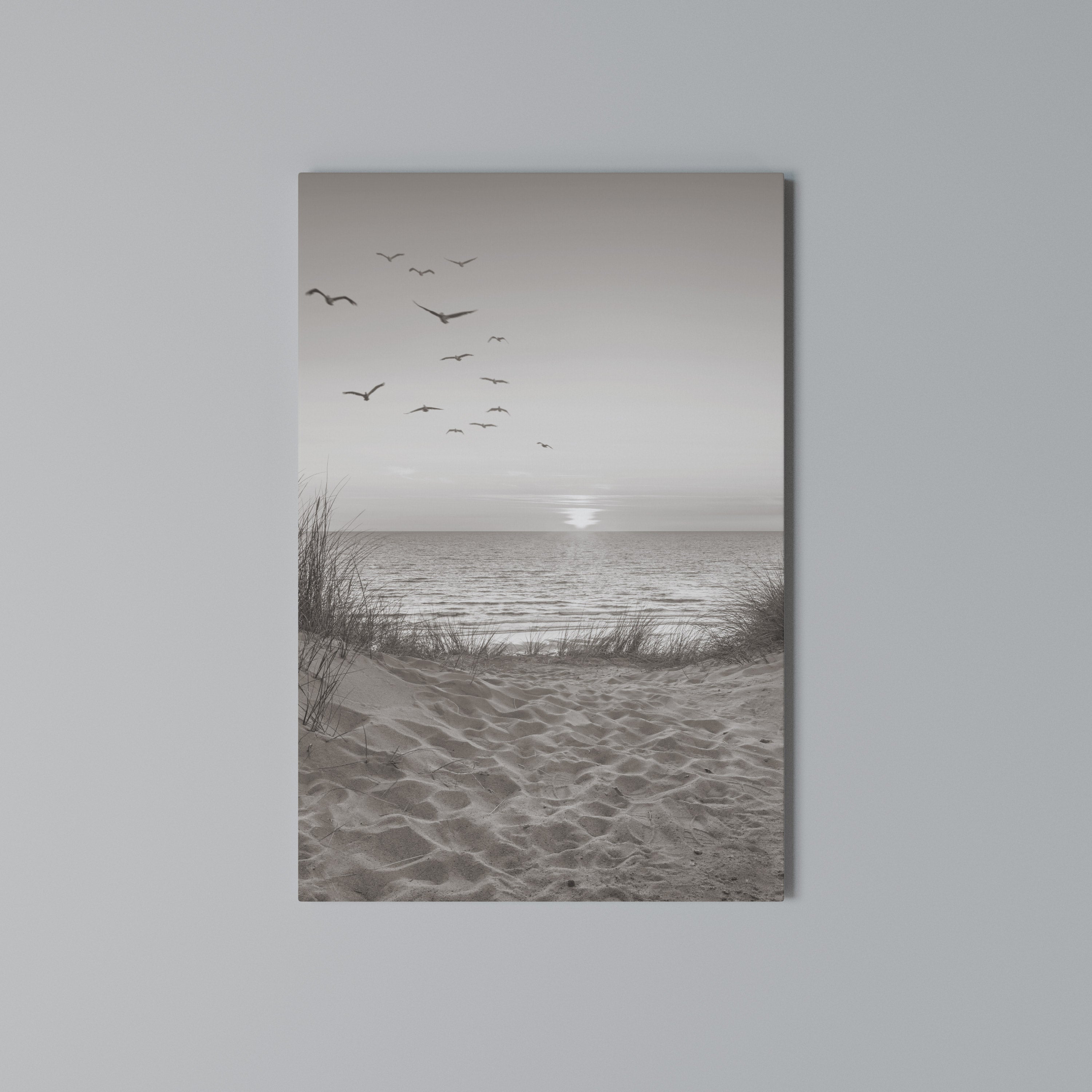 TIMELESS SEASCAPE Κατακόρυφος Πίνακας σε Καμβά