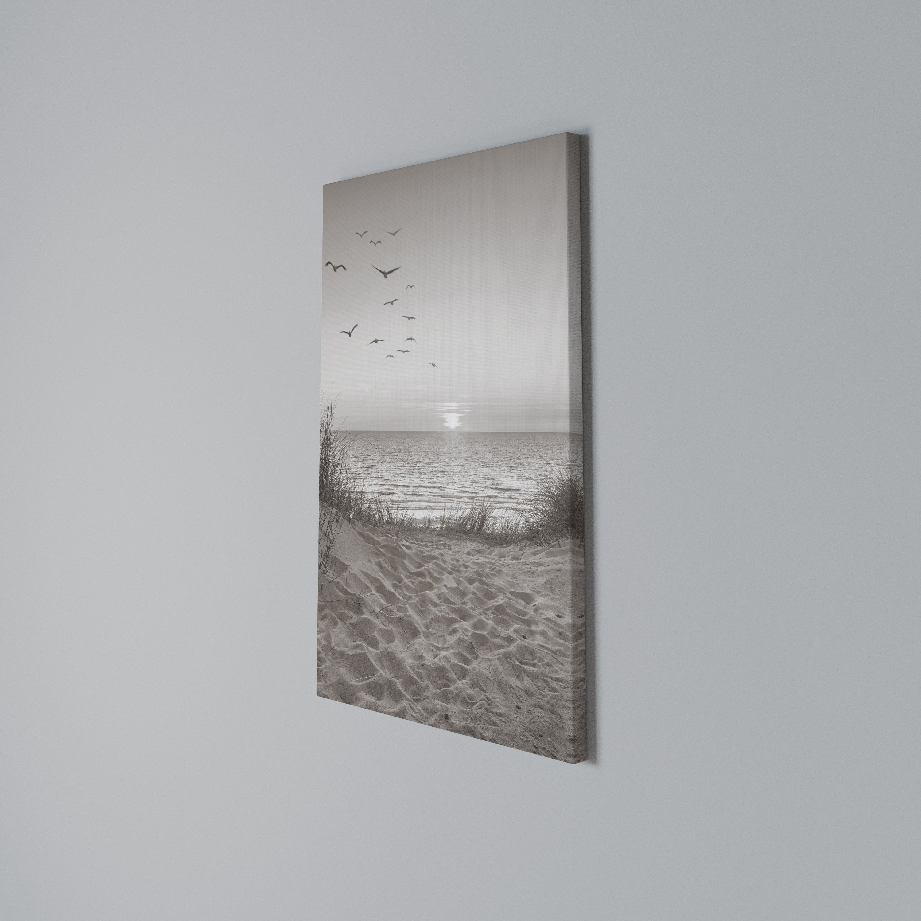 TIMELESS SEASCAPE Κατακόρυφος Πίνακας σε Καμβά