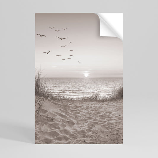 TIMELESS SEASCAPE Αυτοκόλλητη Αφίσα κάθετη