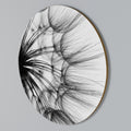 WHISPERING WILDFLOWER Round Wall Art