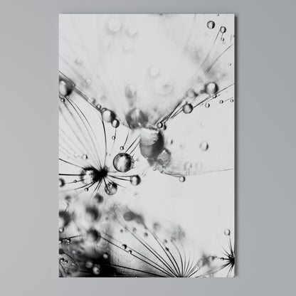 ELEGANT DROPLETS Κατακόρυφος Πίνακας σε Καμβά