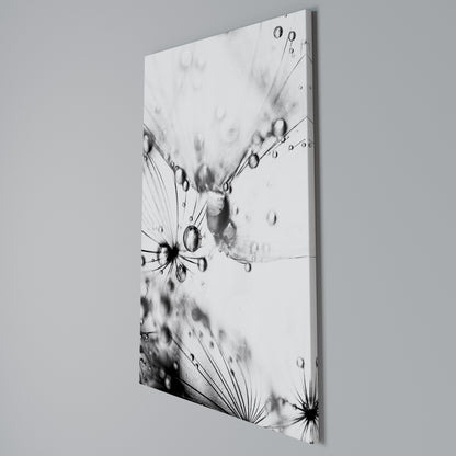 ELEGANT DROPLETS Κατακόρυφος Πίνακας σε Καμβά