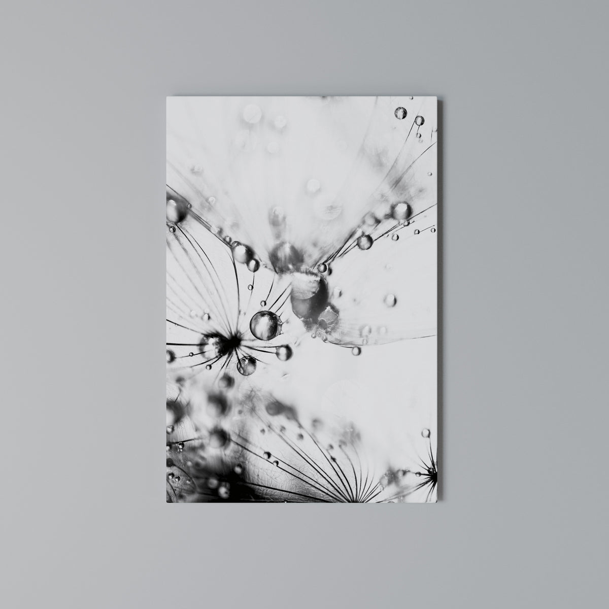 ELEGANT DROPLETS Κατακόρυφος Πίνακας σε Καμβά