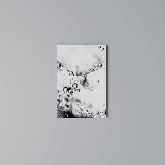 ELEGANT DROPLETS Vertical Canvas Print