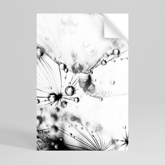ELEGANT DROPLETS Αυτοκόλλητη Αφίσα κάθετη