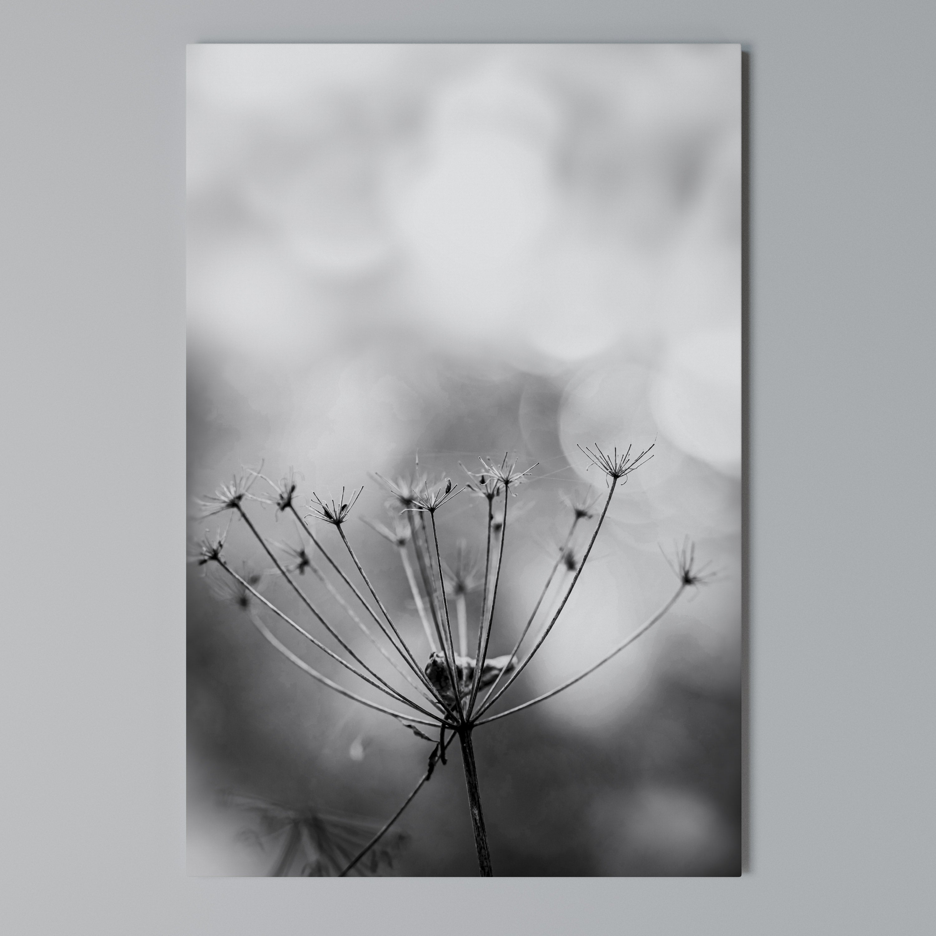 MINIMALIST BLOOM Κατακόρυφος Πίνακας σε Καμβά