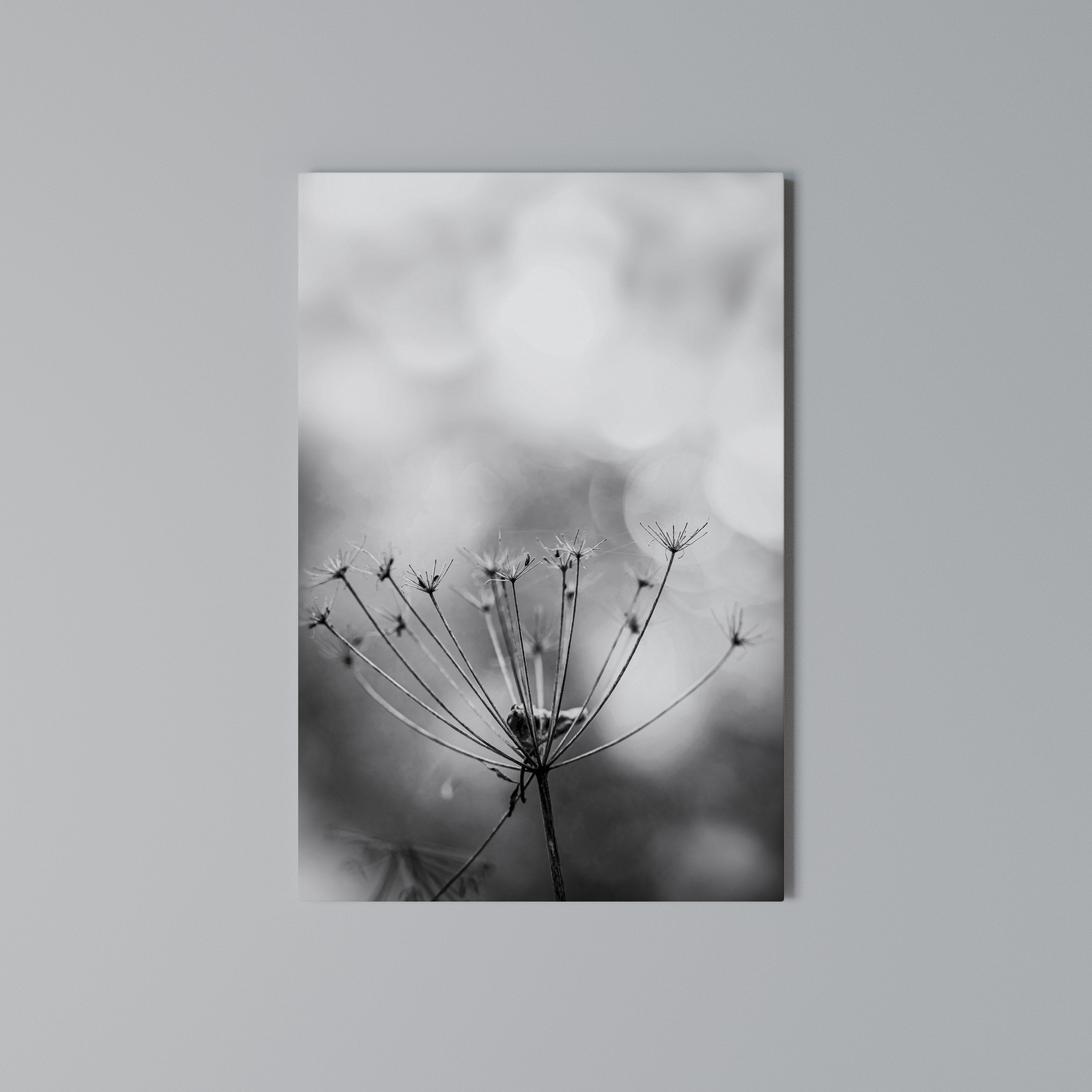 MINIMALIST BLOOM Κατακόρυφος Πίνακας σε Καμβά