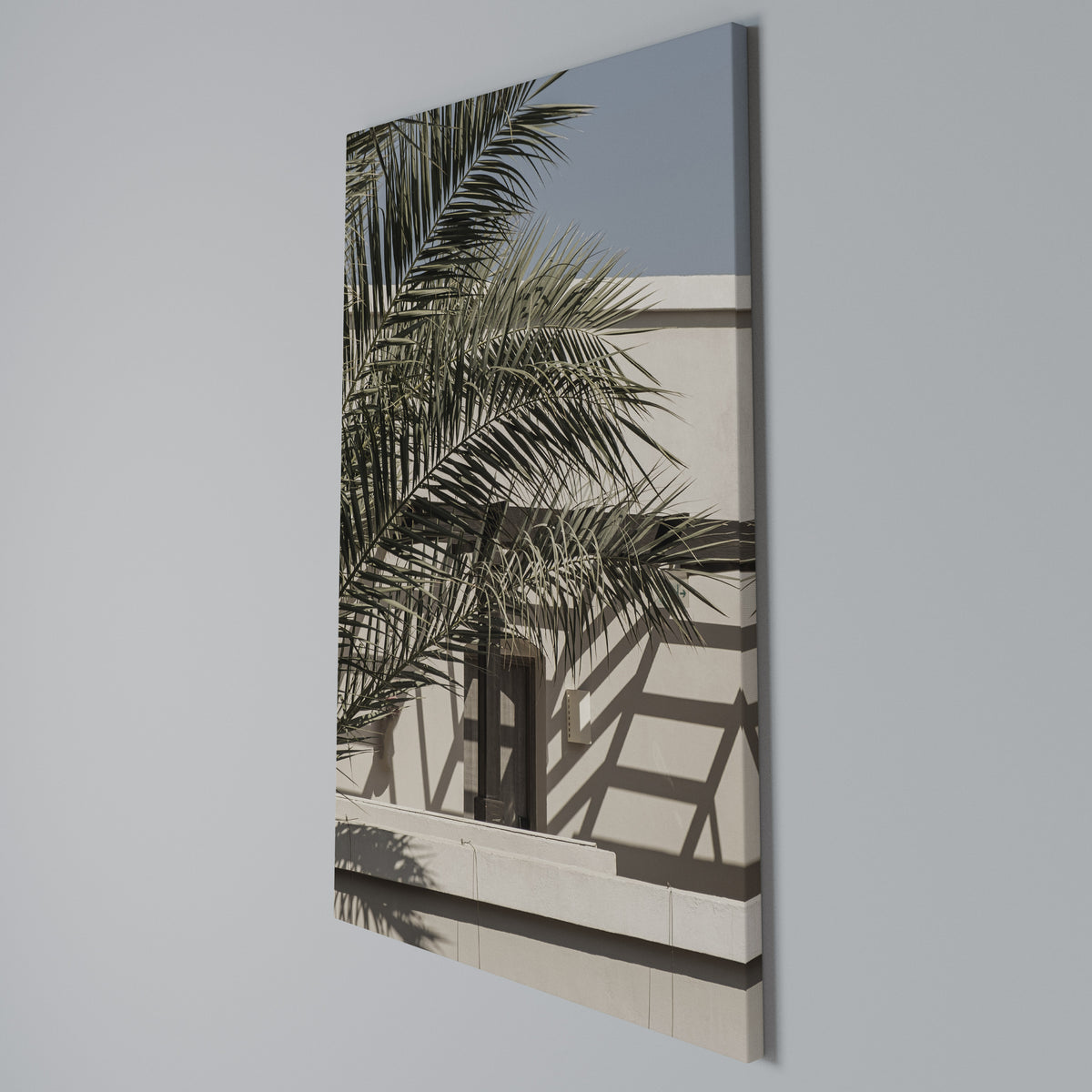 PALM SHADOW DANCE Κατακόρυφος Πίνακας σε Καμβά