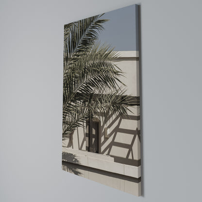 PALM SHADOW DANCE Κατακόρυφος Πίνακας σε Καμβά