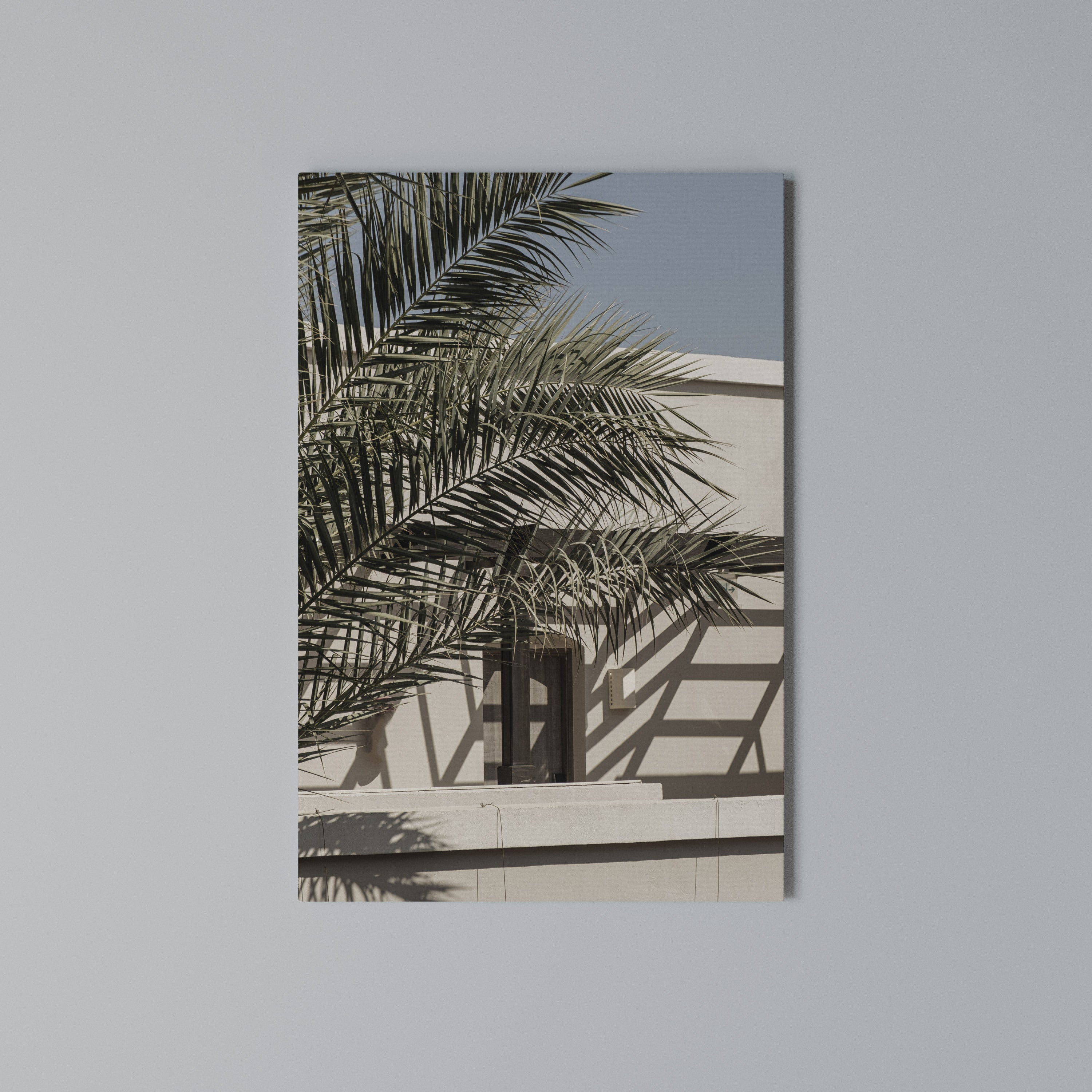 PALM SHADOW DANCE Κατακόρυφος Πίνακας σε Καμβά
