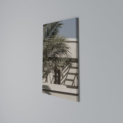 PALM SHADOW DANCE Κατακόρυφος Πίνακας σε Καμβά