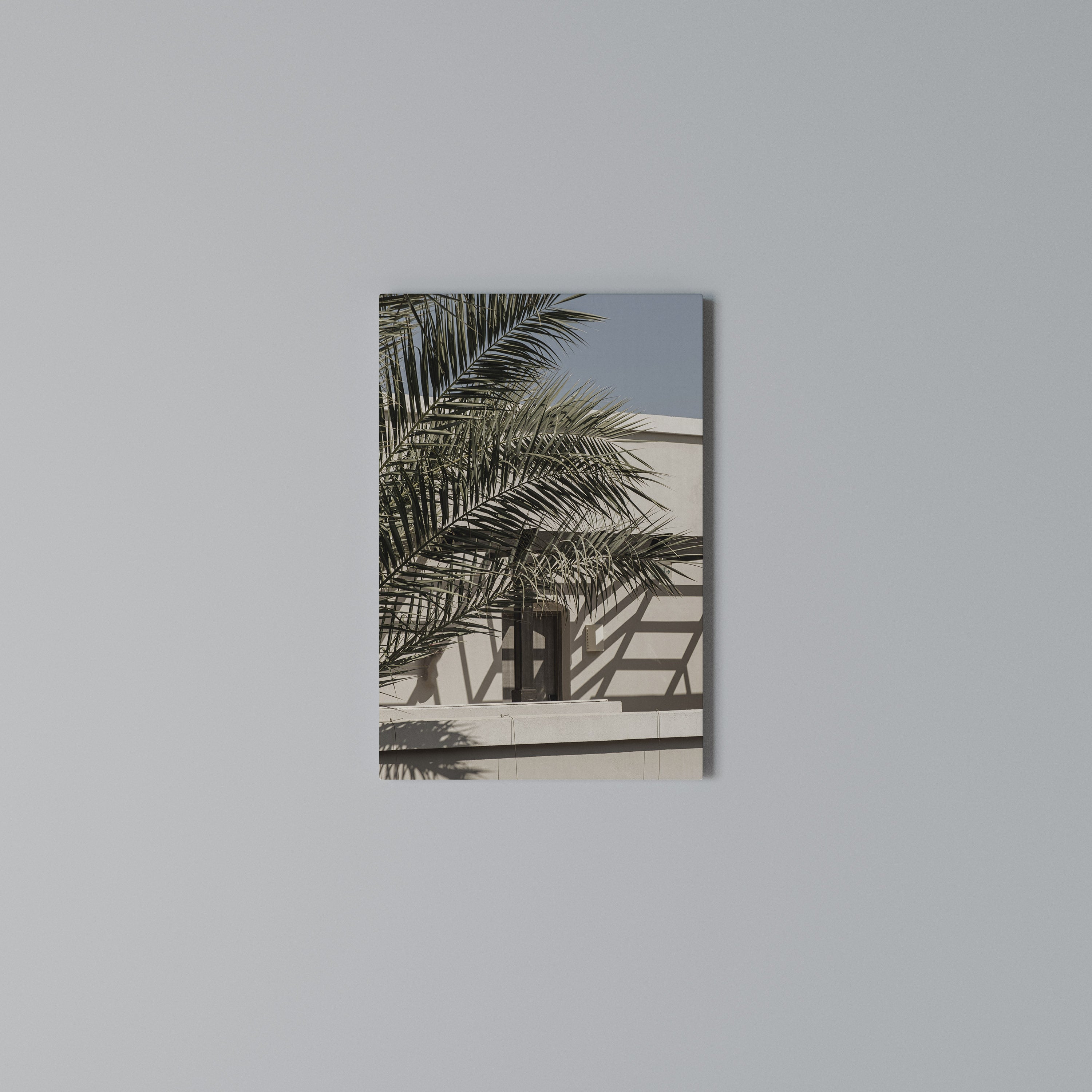 PALM SHADOW DANCE Κατακόρυφος Πίνακας σε Καμβά